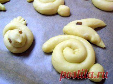 Вкусные пасхальные зайчики..