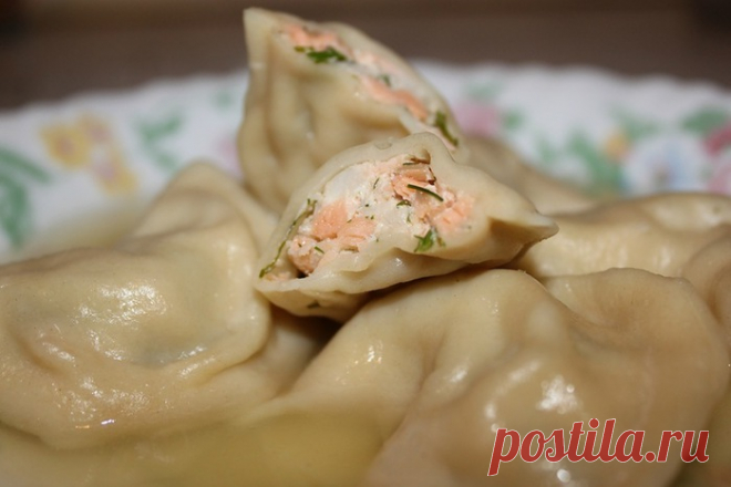 ПЕЛЬМЕНИ С СЕМГОЙ И СУДАКОМ