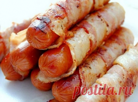 Куриное филе в беконе и еще 6 сытных закусок к пиву