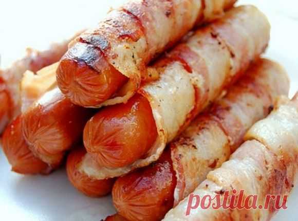 Куриное филе в беконе и еще 6 сытных закусок к пиву