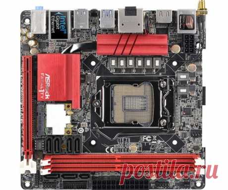GECID.com: Компактная материнская плата ASRock Z170 Gaming-ITX/ac с поддержкой порта HDMI 2.0