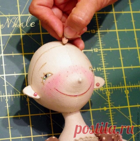 кукольная прическа от Nkale: Бигудюшки - Ярмарка Мастеров - ручная работа, handmade