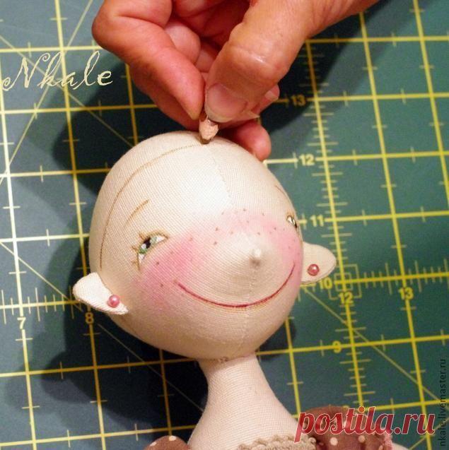 кукольная прическа от Nkale: Бигудюшки - Ярмарка Мастеров - ручная работа, handmade