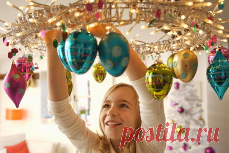 Украшаем дом к Новому году своими руками - Babyblog.ru