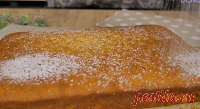 Горячий молочный пирог. Вы будете в восторге. Просто и очень вкусно