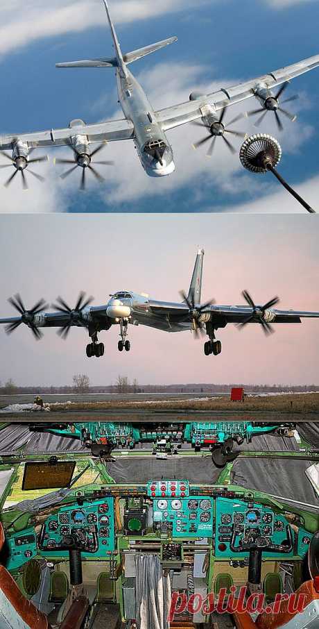 Ту-95МС «Медведь» — стратегический бомбардировщик-ракетоносец