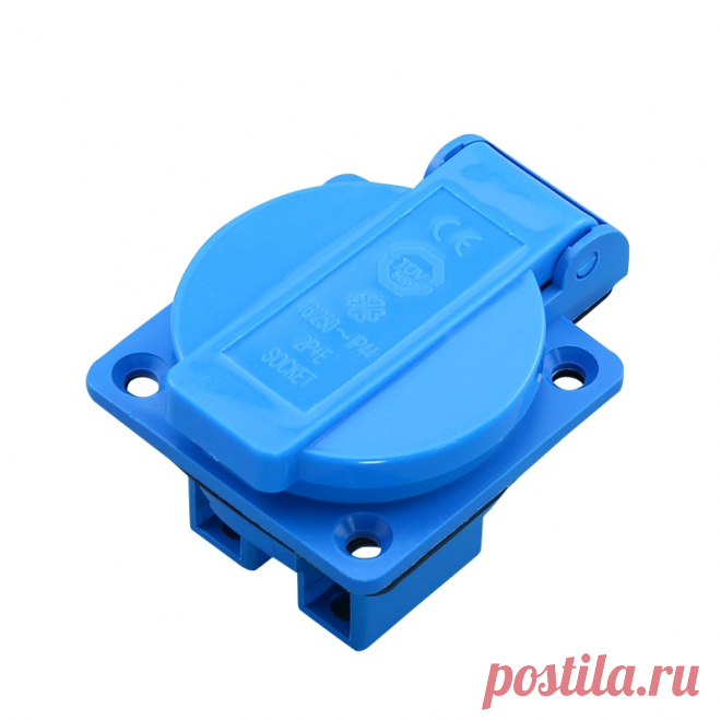 US $2.45 14% OFF|Bathroom Kitchen Waterproof Socket 16A 250V Blue Generator Control Panel Germany Waterproof European Dust Socket-in Electrical Sockets from Home Improvement on Aliexpress.com | Alibaba Group Smarter Shopping, Better Living!  Aliexpress.com