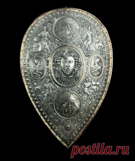 Бенвенуто Челлини. Щит для Франческо I Медичи в. 1570