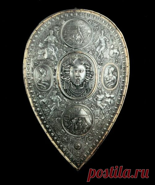 Бенвенуто Челлини. Щит для Франческо I Медичи в. 1570