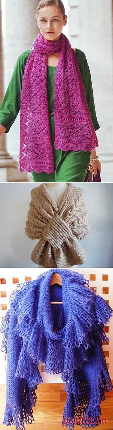 МАСТЕР-КЛАСС ПО ВЯЗАНИЮ ШАРФОВ.