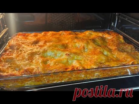 Лазанья 😍, если вы никогда не пробовали лазанью ‼️ Вкусно и просто 😋