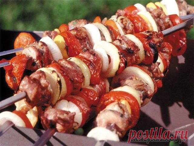 Кефирный маринад для шашлыка