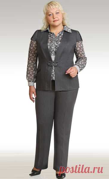 Костюмы для женщин 50 лет фото - модные фасоны