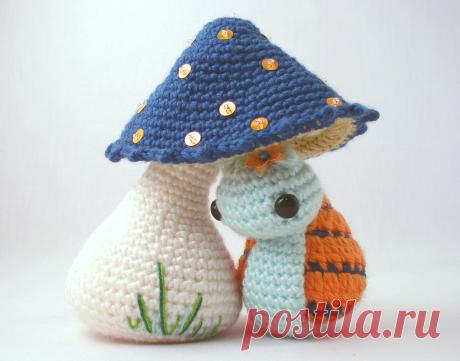 Улитка (крючком)