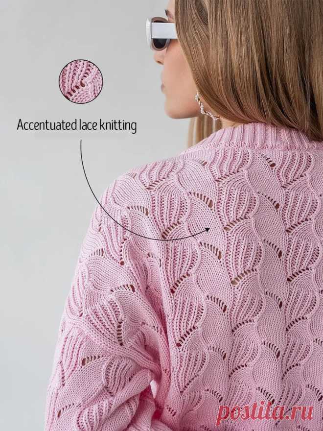 Elegant and Stylish Pink Cardigan