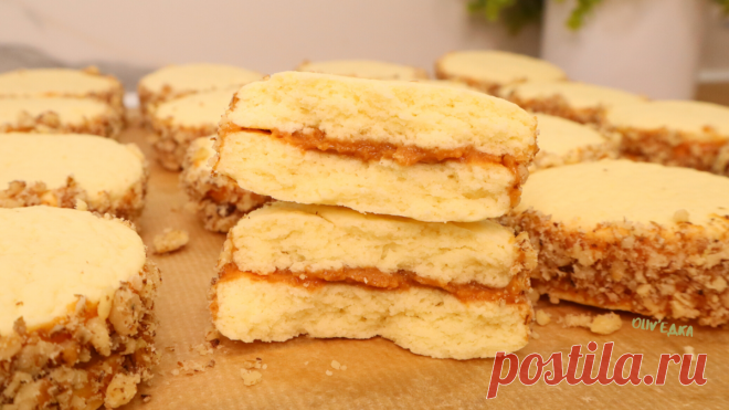 Минимум времени и усилий, а в результате получается такое вкусное печенье с начинкой из вареной сгущенки
Это вкусное нежное, рассыпчатое печенье вам обязательно понравится. Ведь оно не простое, а с начинкой из вареной сгущенки и с присыпкой из грецких орехов.   Ингредиенты: Печенье: Сливочное масло: 180г... Read more »
Читай дальше на сайте. Жми подробнее ➡