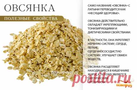 Овсянка полезные свойства