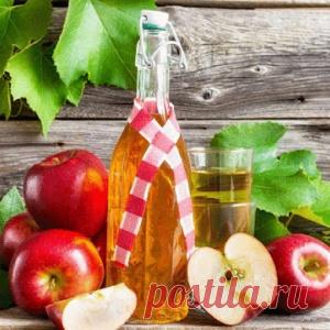 Применение яблочного уксуса в народной медицине и в быту