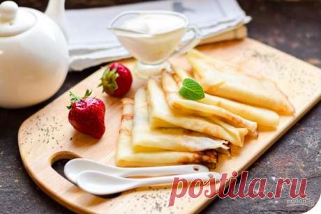 Блины на лимонаде