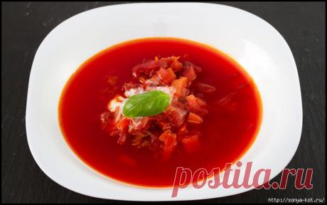борщ без мяса - Самое интересное в блогах