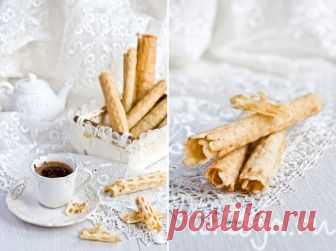 Тонкие, хрустящие вафли (вариант)