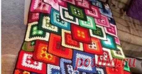 3D crochet blanket pattern with step by step  Hello crocheteras girls, everything is fine with you ... Today I am here in this web site pattern shop to present to you this beautiful bla...