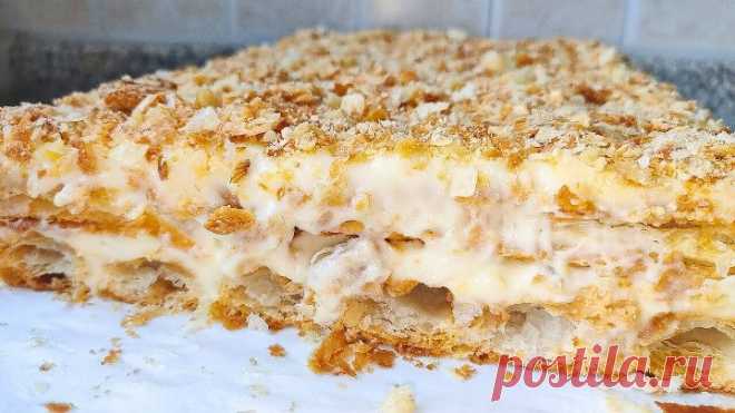 Самый Вкусный и Быстрый Торт без Выпечки. Мой любимый Неаполеон