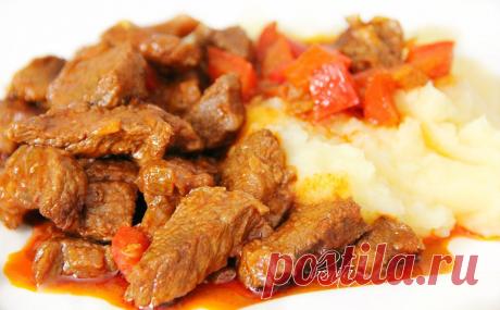 ПЁРКЁЛЬТ ИЗ ГОВЯДИНЫ (Pörkölt).