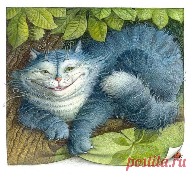 Акварели Елены Базановой иллюстрации к "Алисе в стране чудес" | Алиса в Стране Чудес