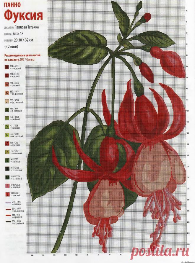 вышивание крестиком цветы - Поиск в Google