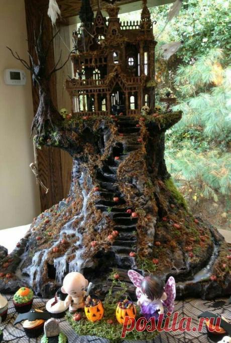 Диорамные интерьерные композиции на Хэллоуин - Planetalsad