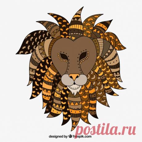 Этнические стороны обращено лев Более миллиона свободных векторов, PSD, фотографии и бесплатные иконки. Эксклюзивные халявы и все графические ресурсы, которые необходимые для ваших проектов
