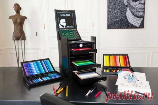 The Karlbox: ультимативный набор модельера от Faber-Castell
