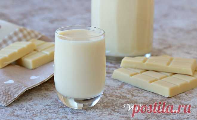 LIQUORE AL CIOCCOLATO BIANCO fatto in casa ricetta facilissima
