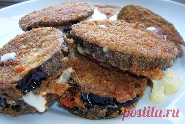 Баклажаны с сыром и чесноком - пошаговый кулинарный рецепт на Повар.ру