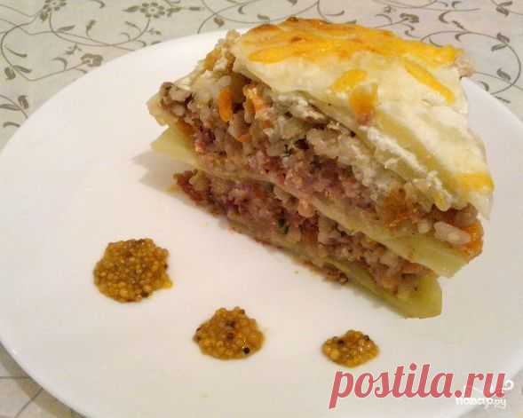 Голубцы ленивые с грибами - пошаговый кулинарный рецепт на Повар.ру