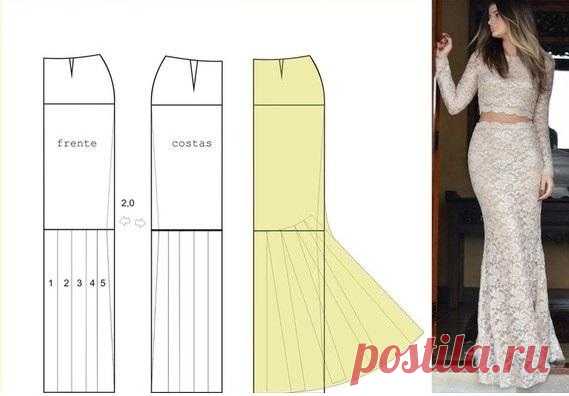 Юбки макси: идеи и выкройки — Сделай сам, идеи для творчества - DIY Ideas