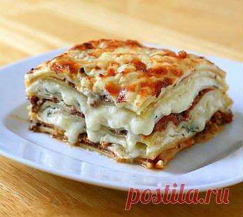 Лазанья с мясом в мультиварке - Лазанья . 1001 ЕДА вкусные рецепты с фото!