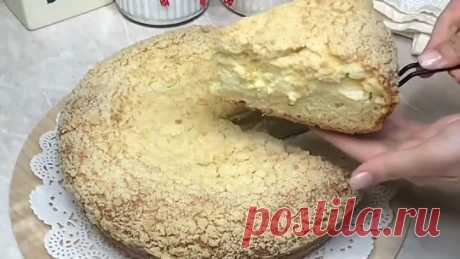 ПИРОГ СО СЛАДКИМ ТВОРОГОМ И ШТРЕЙЗЕЛЕМ