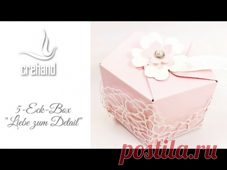 5-Eck-Box für Ostern "Liebe zum Detail" mit crehand & Stampin' Up!