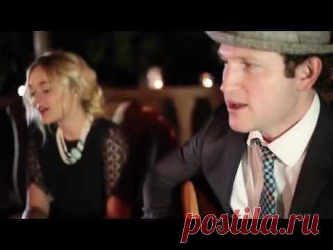 Fly Me to the Moon/Lucky (Sinatra/Jason Mraz & Colbie Caillat MASHUP) Rick Hale & Breea Guttery - YouTube