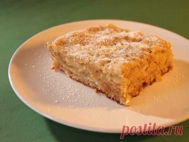 &#171;Самый простой в мире яблочный пирог&#187; ОЧЕНЬ ВКУСНЫЙ, НЕЖНЫЙ И БЫСТРЫЙ (без яиц!)