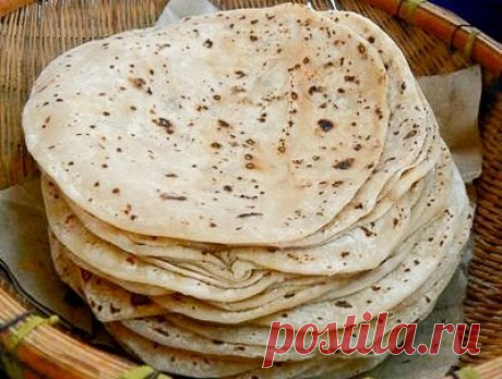 Индийские лепешки чапати