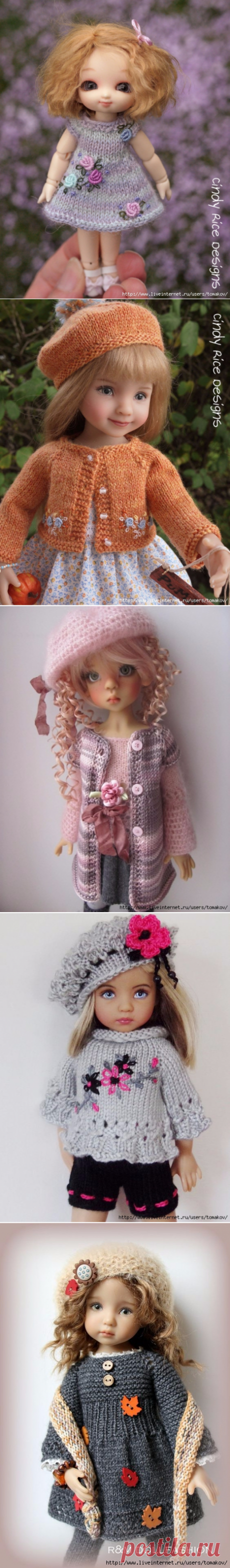 Модели одежды для кукол. Подборка идей