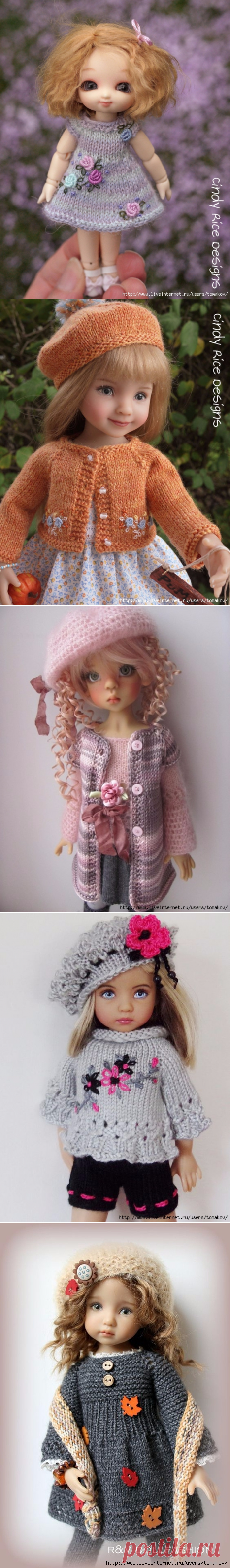 Модели одежды для кукол. Подборка идей
