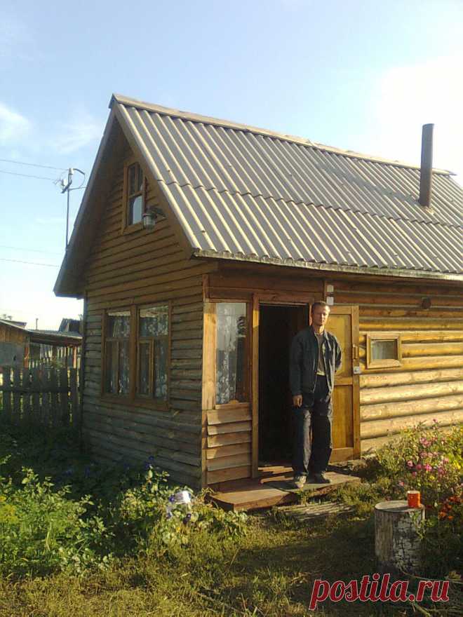 Баня на даче. Варгаши.