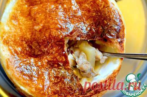 Грибной пай с курицей (Chicken & Mushroom Pie) - кулинарный рецепт