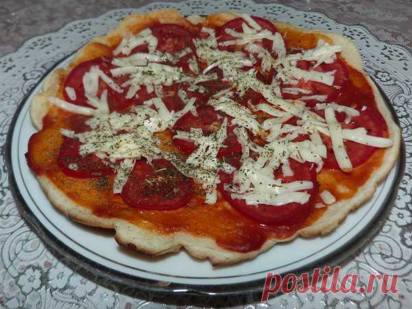 Быстрая пицца на сковороде за 10 минут | Poperchi.Ru | Яндекс Дзен