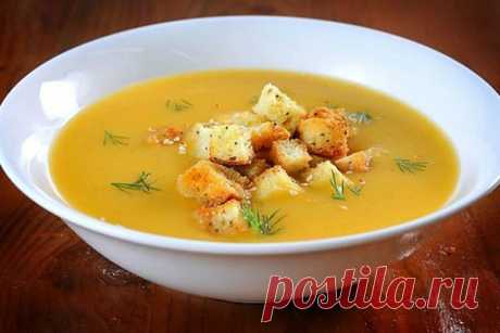 Гороховый суп с копченостями и гренками — Женская страничка