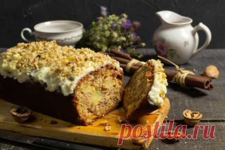 Пирог с консервированным ананасом в духовке — Ботаничка